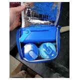 Pawtong Lunch Box Set with Bento Box Container, 17OZ Stainless Steel Food Soup Thermo, Kids Water Bottle & Portable Insulated Lunch Bag, Leakproof, Hot/Cold Retention for School, Travel (Dinasour)