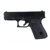 Talon Grips Adhesive Grip Compatible with Glock 19, 19 Gen5 MOS, 23, 25, 32, 38 Made in The USA (Gen 1, 2 & 3 - Rubber Black)