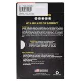 Talon Grips Adhesive Grip Compatible with Glock 19, 19 Gen5 MOS, 23, 25, 32, 38 Made in The USA (Gen 1, 2 & 3 - Rubber Black)