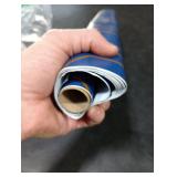 Safiyya 78.7x17.3Contact Paper Gold and Blue Peel and Stick Wallpaper Geometric Textured Wall Paper Self Adhesive Removable Wallpaper for Bedroom Bathroom