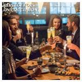 SUREHOME Gold Champagne Flutes Plastic Champagne Glasses Disposable 40 Pack Gold Rim Unbreakable & Crystal Stemware Wedding Toasting Wine Mimosa Glasses Cups Bulk for Birthday Party Supplies 2025