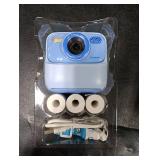 Kids Instant Digital Cameras for Boys and Girls, 1080P HD Dual-Lens Selfie Digital Camera with Print Paper & 32G Card, Christmas Birthday Gifts Toys for Toddler and Teenagers Age 3-16 Years Old