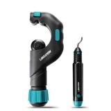 Libraton Pipe Cutter, Tubing Cutter 3/16 to 2 Outer Diameter, Copper Pipe Cutter, Tube Cutter with Deburring Tool, Copper Cutter, Pipe Cutter Tool for Copper, and Thin Stainless Steel Tube