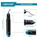 Libraton Pipe Cutter, Tubing Cutter 3/16 to 2 Outer Diameter, Copper Pipe Cutter, Tube Cutter with Deburring Tool, Copper Cutter, Pipe Cutter Tool for Copper, and Thin Stainless Steel Tube