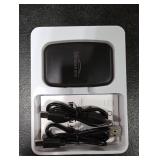 2025 New 4-in-1 Wireless CarPlay Adapter Support Netflix/YouTube/TF, Android Auto & Carplay Adapter with USB-A and USB-C Cables,Convert Wired to Wireless Apple Dongle, Video Box Car Play for iOS 10+