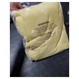 Yellow Linen Curtains 80 Inches Long for Bedroom Back Tab Light Filtering Privacy Sheer Yellow Curtains Modern Farmhouse Coastal Decor Cotton Textured Gauze Curtain 2 Panel Set 52x80