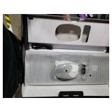 SABLUTE Wireless Keyboard and Mouse Combo Backlit - Compact Quiet Keyboard with RGB Mouse, Rechargeable, Slim, Sleep Mode, Portable Cordless Keyboard Mouse Set for Mac, Windows, Laptop (Space Gray)