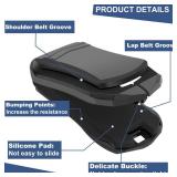 LUCKLYJONE Shoulder Strap Adjuster, Keeps The Shoulder Strap from Hanging Around The Neck, Reduces Neck Irritation, 2 PCS for a More Comfortable Driving Compatible