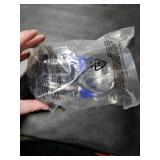 POWERTEC 70337-P2 2-1/2 Dust Control Flex Cuff w/Adjustable Key Hose Clamps, Hose Connector Rubber Cuff Coupler for Woodworking Dust Collection Fittings, Dust Collector Accessories & Machinery, 2 PK