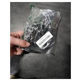 Chew Proof Metal Leash Chain for Medium Large Dogs, 4FT Strong Anti Chew, Comfortable Soft Padded Handle Black