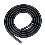 Eastrans 3/8 ID Silicone Tubing, Food Grade 3/8 ID x 1/2 OD Flexible Pure Silicone Hoses High Temp for Home Brewing,5 Feet Length,Black