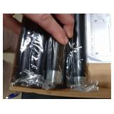 Zeerobee Curtain Rods for Windows 66 to 120, Black Curtain Rod, Adjustable 1 Inch Heavy Duty Outdoor/Indoor Modern Drapery Pole, 32-120