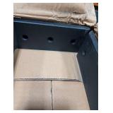 Countertop Support Bracket 2 Pack 16 inch Heavy Duty 3/8 Thick Black Granite Countertop Bracket 16x6x2.5 Shelf L Bracket Mantel Corbels for Quartz/Granite/Wood/Concrete/Laminate Countertops