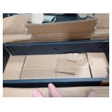 Countertop Support Bracket 2 Pack 16 inch Heavy Duty 3/8 Thick Black Granite Countertop Bracket 16x6x2.5 Shelf L Bracket Mantel Corbels for Quartz/Granite/Wood/Concrete/Laminate Countertops