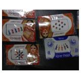 IS4A 10 Pack Bindi for Women, Bindi Jewelry Forehead, Indian Bindi, Bindi Face Jewels Multicolored Face Bindi Stickers