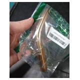 Moen Brushed Gold 6-Inch Shower Arm Shower Arm With 1/2-Inch IPS Connections, 10154BG