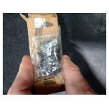 Corner Brace, L Bracket, Corner Bracket,Stainless Steel Brackets,Small Angle Brackets, Metal Iron Braces for Wood (Black_1x1x0.6inch_20pcs)