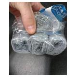 120 Counts 1.6 Gallon Mini Drawstring Trash Bags, Small Garbage Bags by KSSKSS, Code a fit 4.5-8 Liter, 1.2-2 Gal, White Trash Bin Liners for Home Office Kitchen Bathroom Bedroom