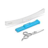 Original CreaClip Set and Scissors Hair Cutting Tool - As seen on Shark Tank - DIY Hair Styling Kit for Layers Bangs Bobs Trims Split Ends Professional Shears Hair Cutting Scissors/Shear