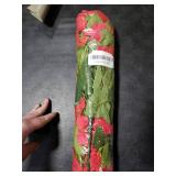 Fake Hibiscus Artificial Flowers for Outdoors Spring Summer Decoration, 6 Bundles Silk Red Hibiscus Flowers Bouquet UV Resistant Look Real Faux Plants for Outside Planter Front Door Porch Balcony Yard