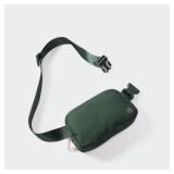 Pander Everywhere Belt Bag for Women, Fashion Waist Packs, Crossbody Bags with Adjustable Strap (Legacy Green).
