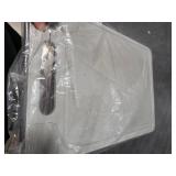 Cutting Board Double Sided,2 Pcs Vegetable Board With Sharpening Stone,Large Size+Small Size,Food Grade Stainless steel and Wheat straw PP Material,Eco-Friendly (Gray)