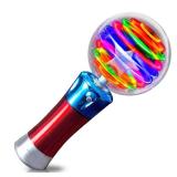 ArtCreativity Spinning Light Up Toy Wand Magic Ball with LED Lights, Sensory Spinner for Kids, Party Favors & Classroom Prizes, Autism-Friendly Gift