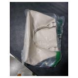 GM LIKKIE Kiss Lock Purses and Handbags, Vintage PU Leather Clutch Purses for Women, Top Handle Evening Handbag (Cream)