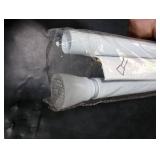 White Tension Curtain Rod for Windows 28 to 48 inch, Adjustable Expandable Pressure Spring Curtain Rod No Drilling, 7/8 Curtain Rod for Bedroom Doorway Closet Door