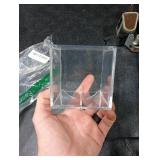 Danodoi Baseball Display Case UV Protected Acrylic Clear Baseball Holder Square Cube Ball Protector Memorabilia Autograph Display Box for Official Size Baseball