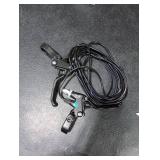 Brake Levers, Aluminium Alloy Waterproof Electric Bike Brake Handle Grip Brake Accessory