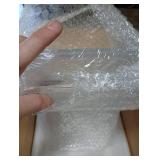 Collwait 2 Pack Serving Tray with Handles, Clear Acrylic Tray for Serving Food, Large Outdoor Food Trays for Eating, Lucite Acrylic Trays for Appetizer, Pizza, Fruit and Drinks, Unbreakable, 16x12