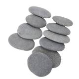 Lulonpon 12 Pieces Large Painting Rocks, 3-4 Inches Rocks for Painting,Smooth Rocks Bulk,Flat Rocks,Natural Smooth Surface Arts and Crafting Painting Supplies