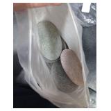 Lulonpon 12 Pieces Large Painting Rocks, 3-4 Inches Rocks for Painting,Smooth Rocks Bulk,Flat Rocks,Natural Smooth Surface Arts and Crafting Painting Supplies