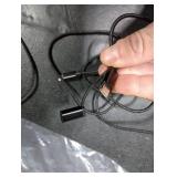 USB C Cable 60W Max, 2 in 1 USB C to C/Lightning Cable, Fast Charging Type-C Multi iPhone Charger Cord Compatible for iPhone 16/15/14/13, Android, MacBook, iPad, Carplay and More (2Pack Black) ONE LIG