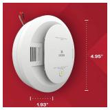 Kidde Hardwired Smoke & Carbon Monoxide Detector, AA Battery Backup, Voice Alerts, Interconnectable, LED Warning Light Indicators, 1 Pack