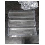 SIMPLEMADE 3-Tier Spice Rack Organizer - Versatile Storage Shelf for Kitchen, Bathroom, Bedroom & Office, Set of 2, Clear