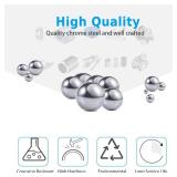 Breezliy 600 Piece 6 Sizes Assorted Loose Bicycle Bearing Balls 1/4 7/32 3/16 5/32 1/8 and 3/32