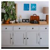 Ravinte 10 Pack Matte Black Zinc Cabinet Knobs and Pulls for Kitchen and Dresser Drawers