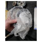 Drapery Holdback,Quality Metal Decorative Curtain Holdbacks with Zinc Alloy Cap Finials,Rust-Proof, Set of 2 Window Curtain Holdbacks,Matte Black