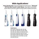 Charger for Waterpik Water Flosser, Compatible with Waterpik WP360 WP360W WP462 WP462W WP450 WP450W YLA-03010 Series, Replacement Water Flosser Power Cord, 2 Prong Adapter Power Supply, 3V DC, 5FT