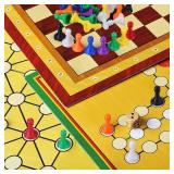 Hestya 96 Pcs Board Game Pieces Multicolor Plastic Pawn Pieces for Board Chess Components 1 Inch Pawns Tabletop Markers Arts and Crafts