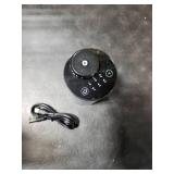 Waterless Essential Oil Diffuser Aromatherapy Scent Diffuser for Home Large Room, Bedroom, Car, Office, Desk, Battery Operated Mini Portable Air Freshener,4 Timers & 3 Mist Levels (Black)