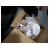 TREEWELL 240-Degree Replacement Motion Detector, Adjustable Time & Detection Sensitivity Up to 60 Feet Range, 3 Working Modes Pir Motion Sensor for Security Floodlight, White, UL Listed