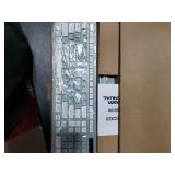 Wireless Keyboard and Mouse Combo, Full-Sized Wireless Keyboard and Adjustable DPI Mouse, 2.4GHz USB Receiver, Silent Keyboard and Mouse for PC, Windows, MAC, Desktop, Laptop (Avocado Green)