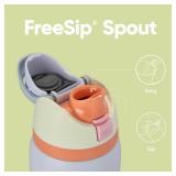 Owala FreeSip Insulated Stainless Steel Water Bottle with Straw for Sports, Travel, and School BPA-Free Sports Water Bottle, 32 oz, Beach House