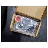 Hibbent Pull Down Kitchen Faucet Head Replacement, 3-Function Kitchen Faucet Head Sink Spray Nozzle with 15 Adapters Compatible with Moen, American Standard, Delta, Kohler Faucets, Brushed Nickel