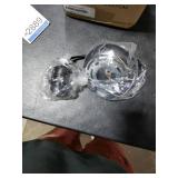 CATINER Modern Black Crystal Pendant Light Fixture - Mini Chandelier for Kitchen Island, Dining Room, Living Room, Hallway, Porch, Bedroom Lighting