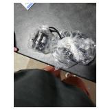 CATINER Modern Black Crystal Pendant Light Fixture - Mini Chandelier for Kitchen Island, Dining Room, Living Room, Hallway, Porch, Bedroom Lighting