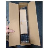 VOIIY 2 Pack Curtain Rods for Windows 18 to 42 Inch(1.5-3.5 Feet),Black 1